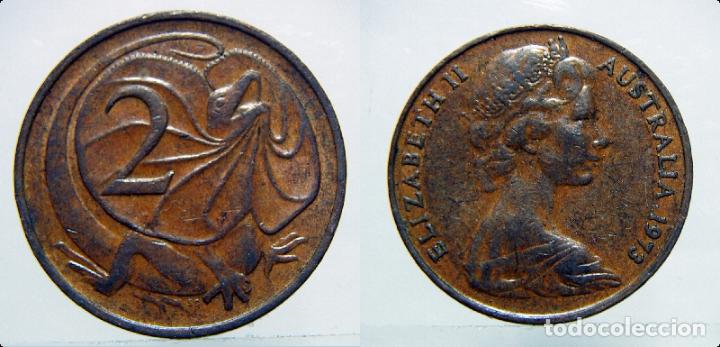 Monedas antiguas de Ocean&iacute;a: MONEDA DE AUSTRALIA 2 CENT 1973 - Foto 1