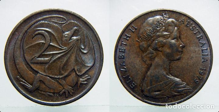 Monedas antiguas de Ocean&iacute;a: MONEDA DE AUSTRALIA 2 CENT 1979 - Foto 1