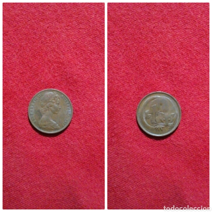 Monedas antiguas de Oceanía: Moneda de Australia 1 cent 1977 - Foto 1 - 69094531