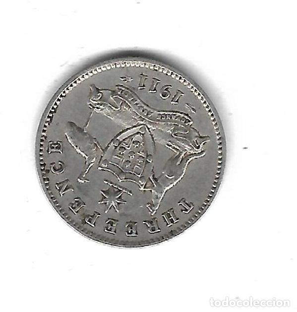 Monedas antiguas de Ocean&iacute;a: MONEDA. AUSTRALIA. 3 PENCE. 1911. - Foto 2
