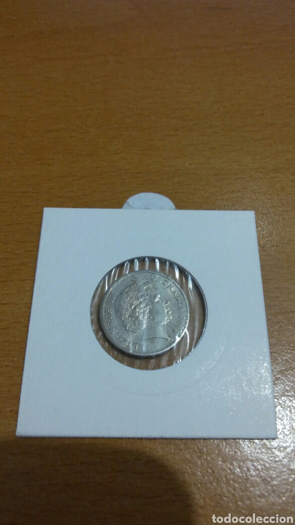 Monedas antiguas de Ocean&iacute;a: Moneda Australia 5 centro. 2001 - Foto 2