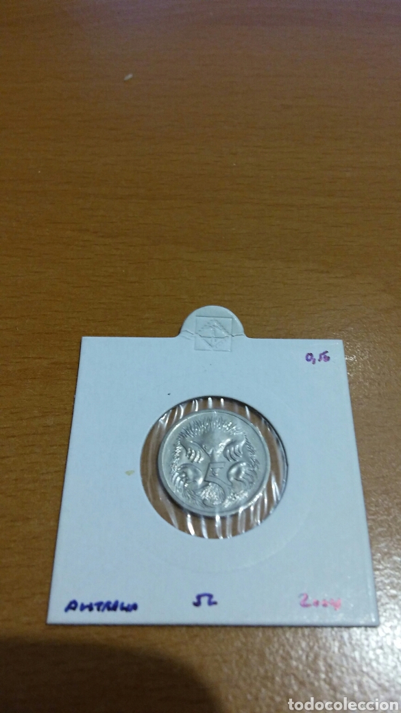 Monedas antiguas de Ocean&iacute;a: Moneda Australia 5c. 2004 - Foto 1