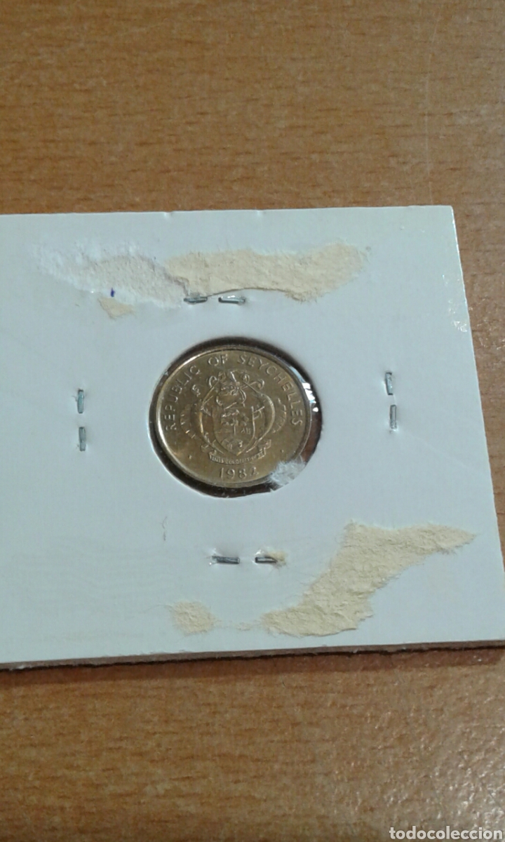 Monedas antiguas de Ocean&iacute;a: Seychelles 1 cent 1982 sc - Foto 2