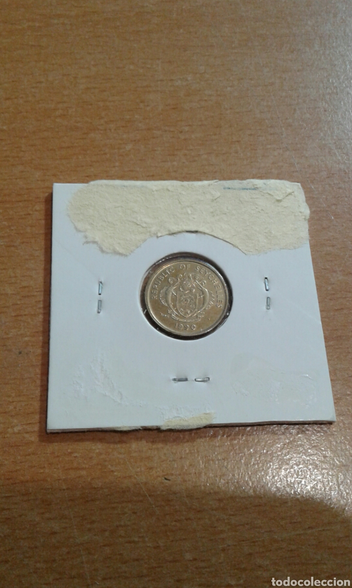 Monedas antiguas de Ocean&iacute;a: Seychelles 1 cent 1990 sc - Foto 2