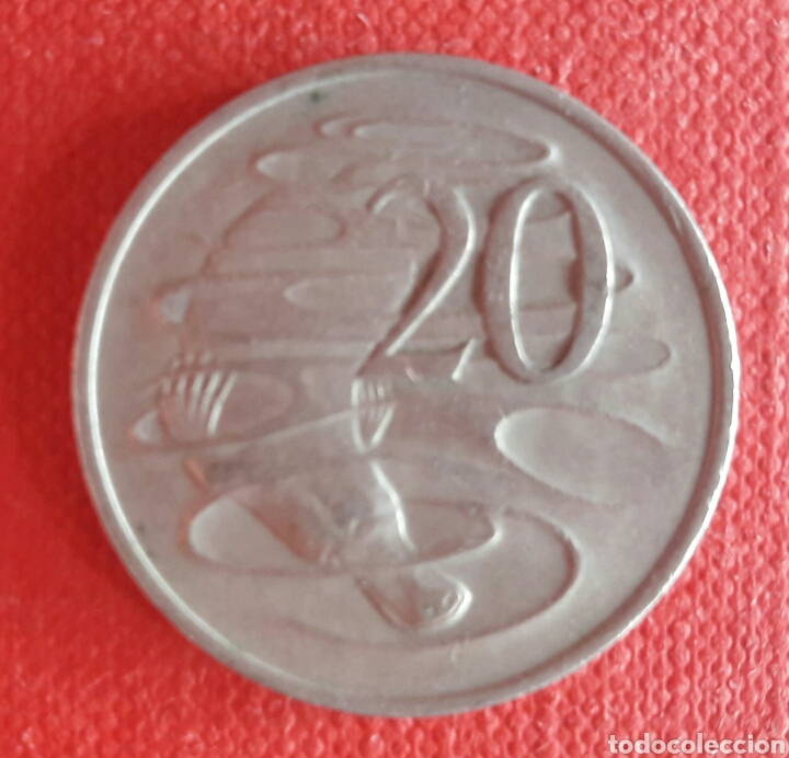 Monedas antiguas de Ocean&iacute;a: Moneda de 20 cts de Australia - Foto 3