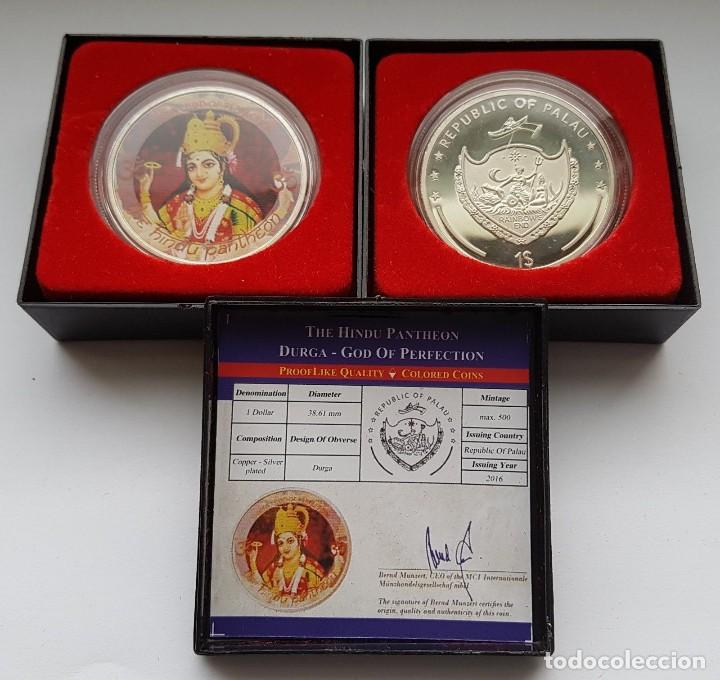Monedas antiguas de Ocean&iacute;a: PALAU 1 DOLAR 2016 - Foto 1