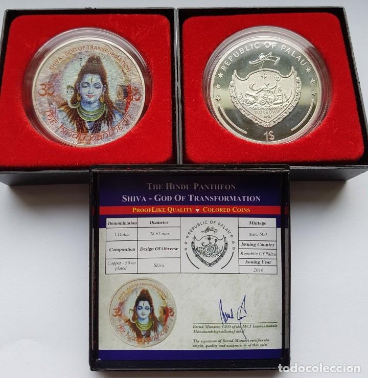 Monedas antiguas de Ocean&iacute;a: PALAU 1 DOLAR 2016 - Foto 1