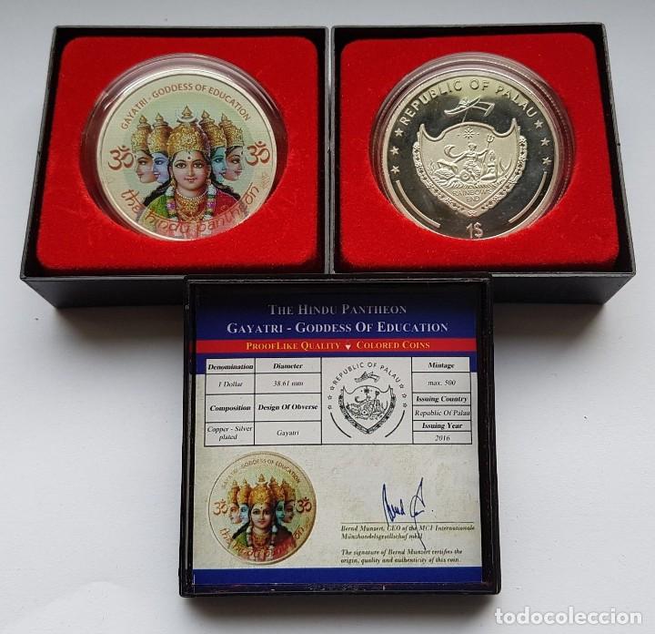 Monedas antiguas de Ocean&iacute;a: PALAU 1 DOLAR 2016 - Foto 1