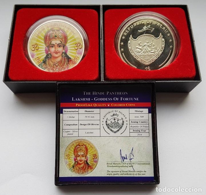 Monedas antiguas de Ocean&iacute;a: PALAU 1 DOLAR 2016 - Foto 1
