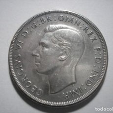 Monedas antiguas de Oceanía: AUSTRALIA CORONA DE PLATA 1937