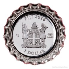Monedas antiguas de Oceanía: FIJI 1 DOLAR 2018 COCA-COLA. Lote 187663988