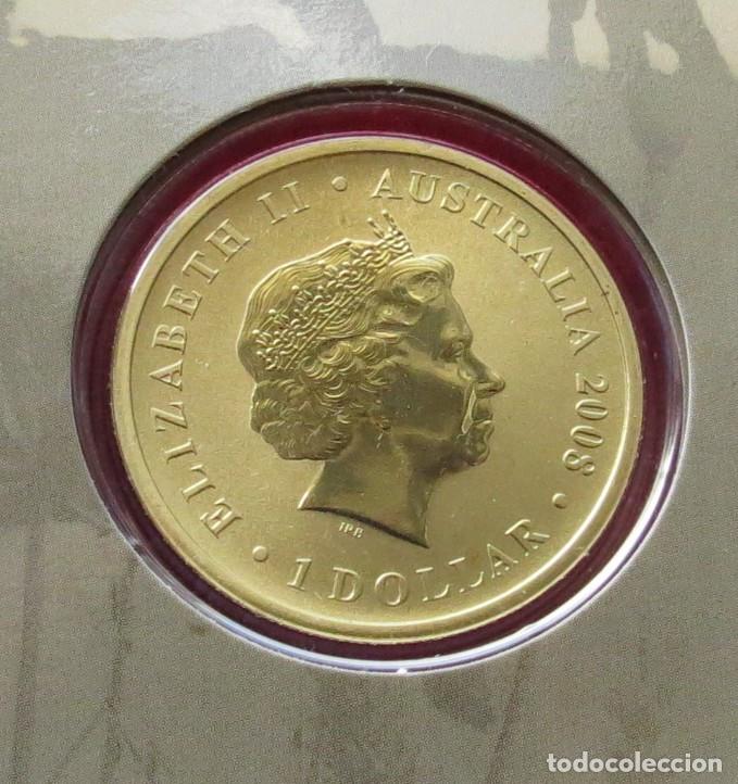 Monedas antiguas de Ocean&iacute;a: Australia 1 $ 2008 REMEMBRANCE folder - Foto 3