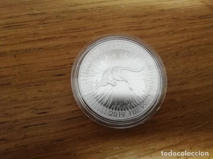 Australia 1 Dollar 2019 Canguro 1 Onza Australian Cangaroo 1 Oz Silver Fine