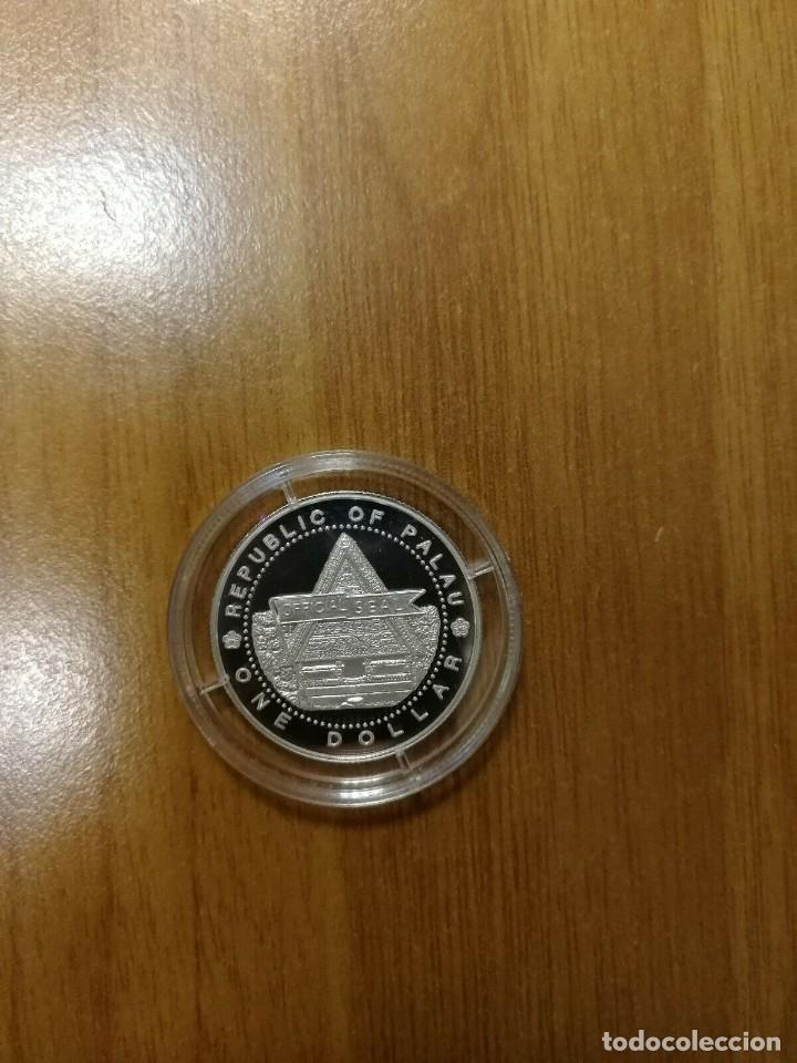 Monedas antiguas de Ocean&iacute;a: PALAU 1 DOLAR 1996 (PLATA) - Foto 2