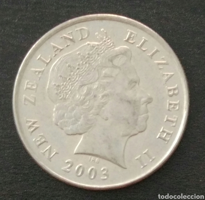 Monedas antiguas de Ocean&iacute;a: 10 centavos Nueva Zelanda 2003 - Foto 2