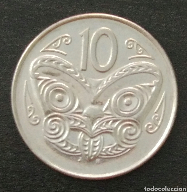 Monedas antiguas de Ocean&iacute;a: 10 centavos Nueva Zelanda 2003 - Foto 1