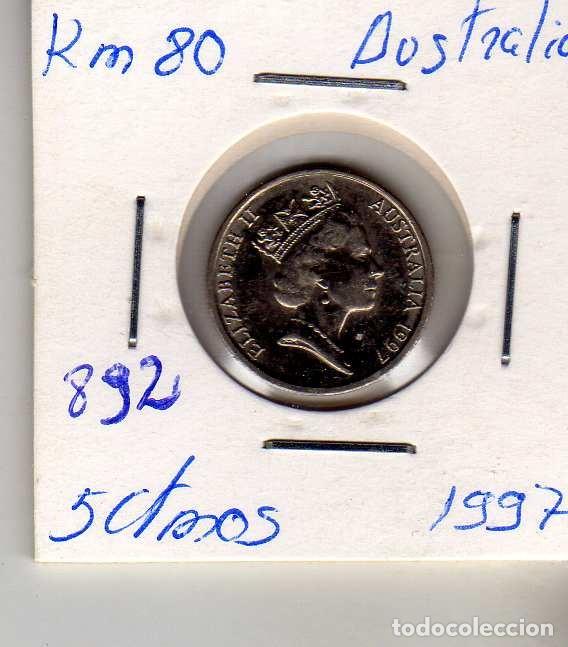 Monedas antiguas de Ocean&iacute;a: AUSTRALIA 5 CENTAVOS 1997 - Foto 1