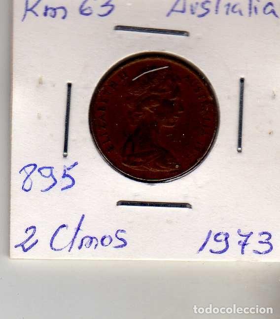 Monedas antiguas de Ocean&iacute;a: AUSTRALIA 2 CENTAVOS 1973 - Foto 1