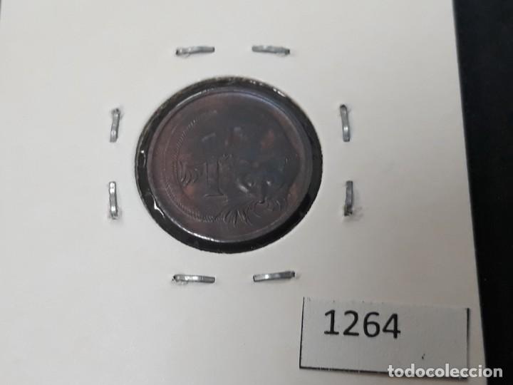 Monedas antiguas de Ocean&iacute;a: Australia 1 centavo 1980 - Foto 2