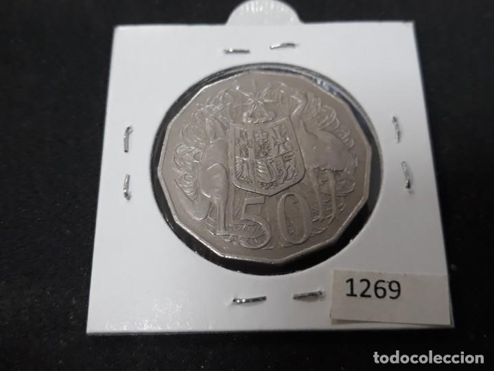 Monedas antiguas de Ocean&iacute;a: Australia 50 centavos 1981 - Foto 2