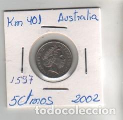 Monedas antiguas de Ocean&iacute;a: MONEDA AUSTRALIA 5 CTMOS 2002 - Foto 1