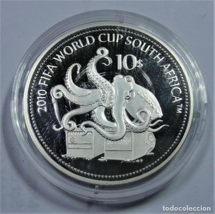 Monedas antiguas de Ocean&iacute;a: NAURU 10 DOLARES 2010 - Foto 1