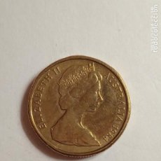 Monedas antiguas de Oceanía: MONEDA AUSTRALIA 1 DOLLAR, REYNA ELIZABETH II. AÑO 1984. Lote 237745955