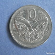 Monedas antiguas de Oceanía: NUEVA ZELANDA MONEDA 10 CTS. AÑO 1974. CONSERVACIÓN: EBC. Lote 248968570