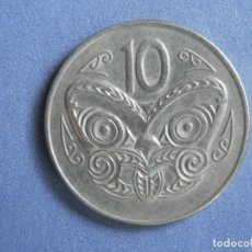Monedas antiguas de Oceanía: NUEVA ZELANDA MONEDA 10 CTS. AÑO 1970. CONSERVACIÓN: EBC. Lote 248968875