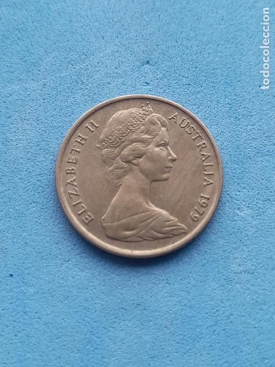 Monedas antiguas de Ocean&iacute;a: Australia. 5 C&eacute;ntimos. A&ntilde;o 1979 - Foto 2