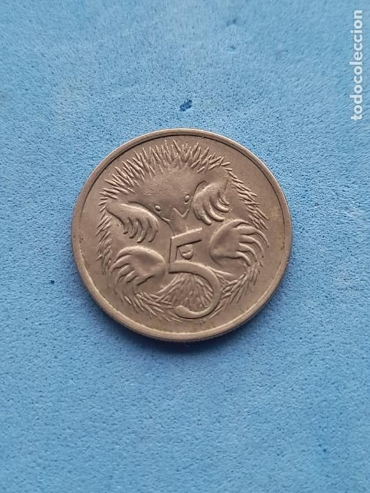 Monedas antiguas de Ocean&iacute;a: Australia. 5 C&eacute;ntimos. A&ntilde;o 1979 - Foto 1