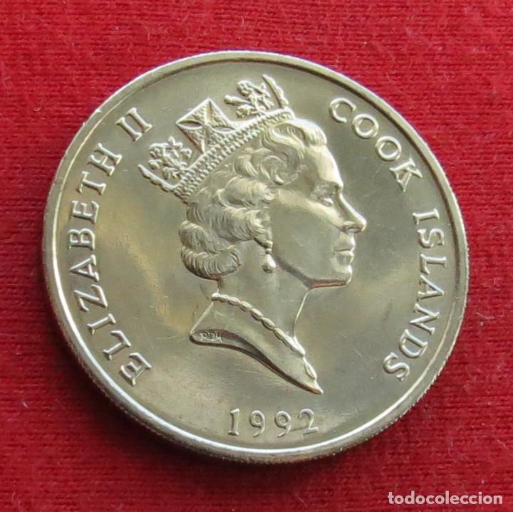 Monedas antiguas de Ocean&iacute;a: Cook isl. 20 cents 1992 ave - Foto 2