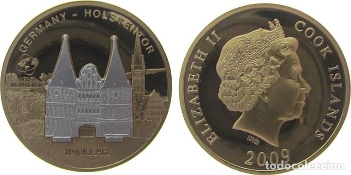Monedas antiguas de Ocean&iacute;a: COOK ISLAS 1 DOLAR 2009 - Foto 1