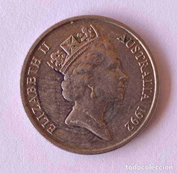 Monedas antiguas de Ocean&iacute;a: 5 CENTAVOS AUSTRALIA 1992 - Foto 2