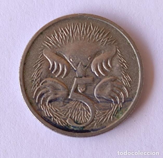 Monedas antiguas de Ocean&iacute;a: 5 CENTAVOS AUSTRALIA 1992 - Foto 1