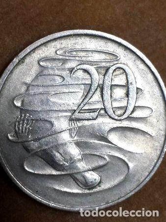 Monedas antiguas de Ocean&iacute;a: moneda australia 20 cent 1966 ref p14 15 - Foto 1