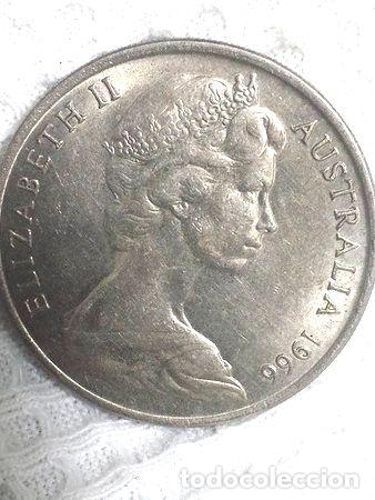 Monedas antiguas de Ocean&iacute;a: moneda australia 20 cent 1966 ref p14 14 - Foto 1