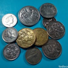 Monedas antiguas de Oceanía: AUSTRALIA Y NUEVA ZELANDA LOTE 11 MONEDAS DIFERENTES. Lote 283808658