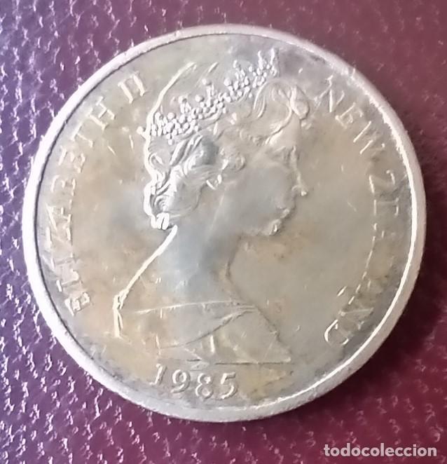 Monedas antiguas de Ocean&iacute;a: 2 CENT NUEVA ZELANDA 1985 - Foto 1