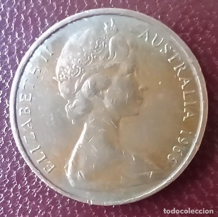 Monedas antiguas de Ocean&iacute;a: Australia 2 cents, 1966 - Foto 1