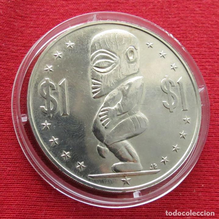 Monedas antiguas de Ocean&iacute;a: Cook isl. 1 $ 1992 KM #147 - Foto 1