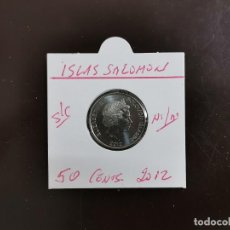 Monedas antiguas de Oceanía: ISLAS SALOMON 50 CENTIMOS 2012 S/C KM=173 (NIQUEL-ACERO). Lote 366138376