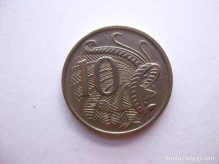 Monedas antiguas de Ocean&iacute;a: MONEDA AUSTRALIA 10 CENTAVOS 1981 - Foto 2