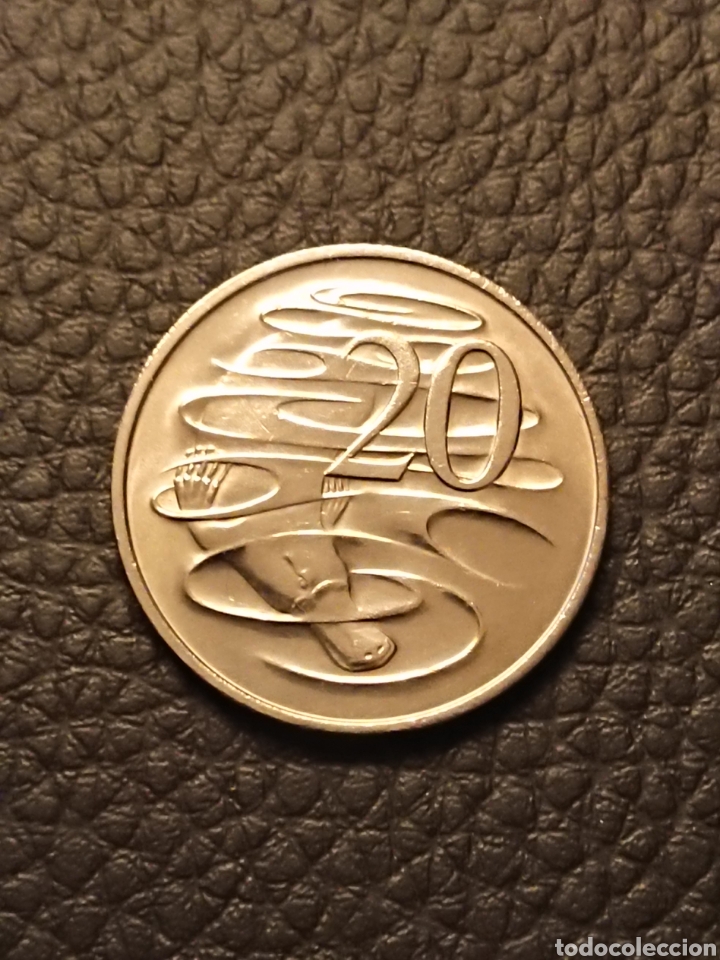 Monedas antiguas de Ocean&iacute;a: Moneda de 20 Centavos 1978 Australia - Foto 2