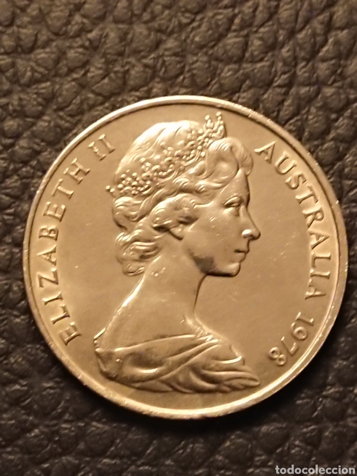 Monedas antiguas de Ocean&iacute;a: Moneda de 20 Centavos 1978 Australia - Foto 1