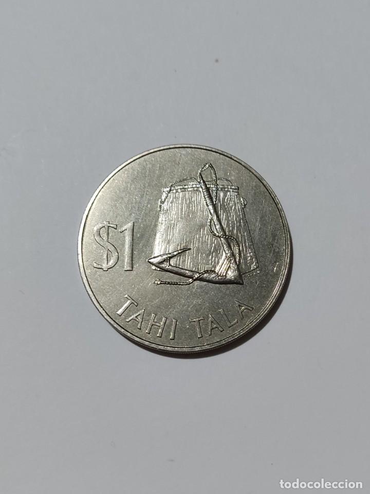 Monedas antiguas de Ocean&iacute;a: TOKELAU. 1 $ 1979. - Foto 1
