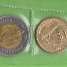 Monedas antiguas de Oceanía: MONEDAS EXTRANJERAS - COCOS (KEELING) ISLANDS - 7 VALORES, 5-10-20-50 CTS. 1-2-5 DOLARES 2004 (SC-). Lote 306579843