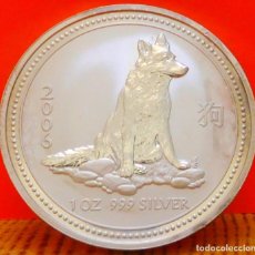 Monedas antiguas de Oceanía: AUSTRALIA, DÓLAR, 2006. ONZA DE PLATA (999). PLATA PROOF. MUY ESCASA.. Lote 309188963