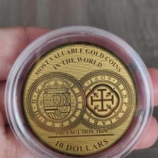 Monedas antiguas de Oceanía: MONEDA SOLOMON ISLANDS 2017 10 DÓLARES / DOLLARS GOLD ORO 1/100 OZ. Lote 309868488