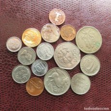 Monedas antiguas de Oceanía: LT21 - 15 MONEDAS DIFERENTES - CONGO BELGA NIGERIA SAO TOME GHANA SLOVENIA ETC. Lote 311140908